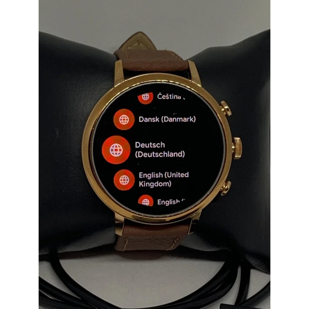 Fossil Gen 4 Authentic Digital Dial Smart Watch Custom Band FTW6020 NP15